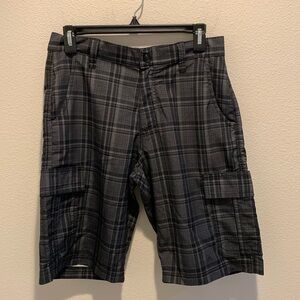 Lee Dungarees Plaid in Gray&Black for Men size 29” Waist. Cargo Style.​​​​​​​